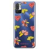 ERT GROUP mobiel telefoonhoesje voor Xiaomi REDMI NOTE 10 5G / POCO M3 PRO origineel en officieel erkend Babaco patroon Flowers 012