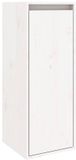 vidaXL Wandkast 30x30x80 cm massief grenenhout wit