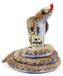 Cobra en peluche 24 cm motif imprimé