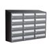 Allux Hive Set 3-Breed, 5-Hoog Met Dak Antraciet