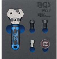 BGS Felsgereedschap DIN 4,75 / 5 / 6 mm - 1 stuk