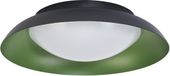 Osram Orbis Plate LED plafondlamp, zwart-groen, 19W, 1000lm, 3000K, 310mm