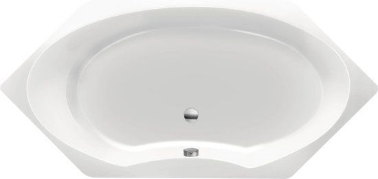Xenz Orona Inbouw Hoekbad 190x90cm Glans Wit Acryl