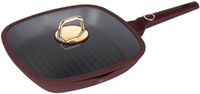Berlinger Haus Grillpan met deksel 28 cm Rood