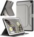 Poetic Explorer Magnetische Folio Stand Case Ontworpen voor Google Pixel Tablet (2023), Magnetische Fidget Mount Case voor Google Pixel Tablet, Ruimte Grijs