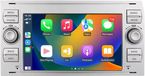 Happiq S-serie Autoradio met Bluetooth, CarPlay, Geschikt voor Apple en Android, Navigatie