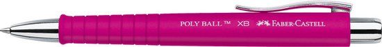 Faber-Castell balpen - Polyball - XB - roze