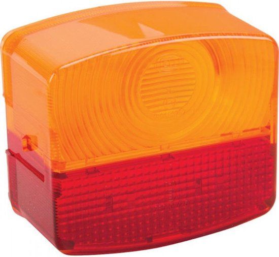 Hella los lampglas 95x84x50 mm Oranje/Rood