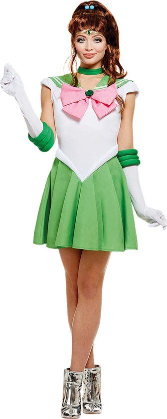 FUNIDELIA Jupiter Kostuum - Sailor Moon - Vrouwen - XXL