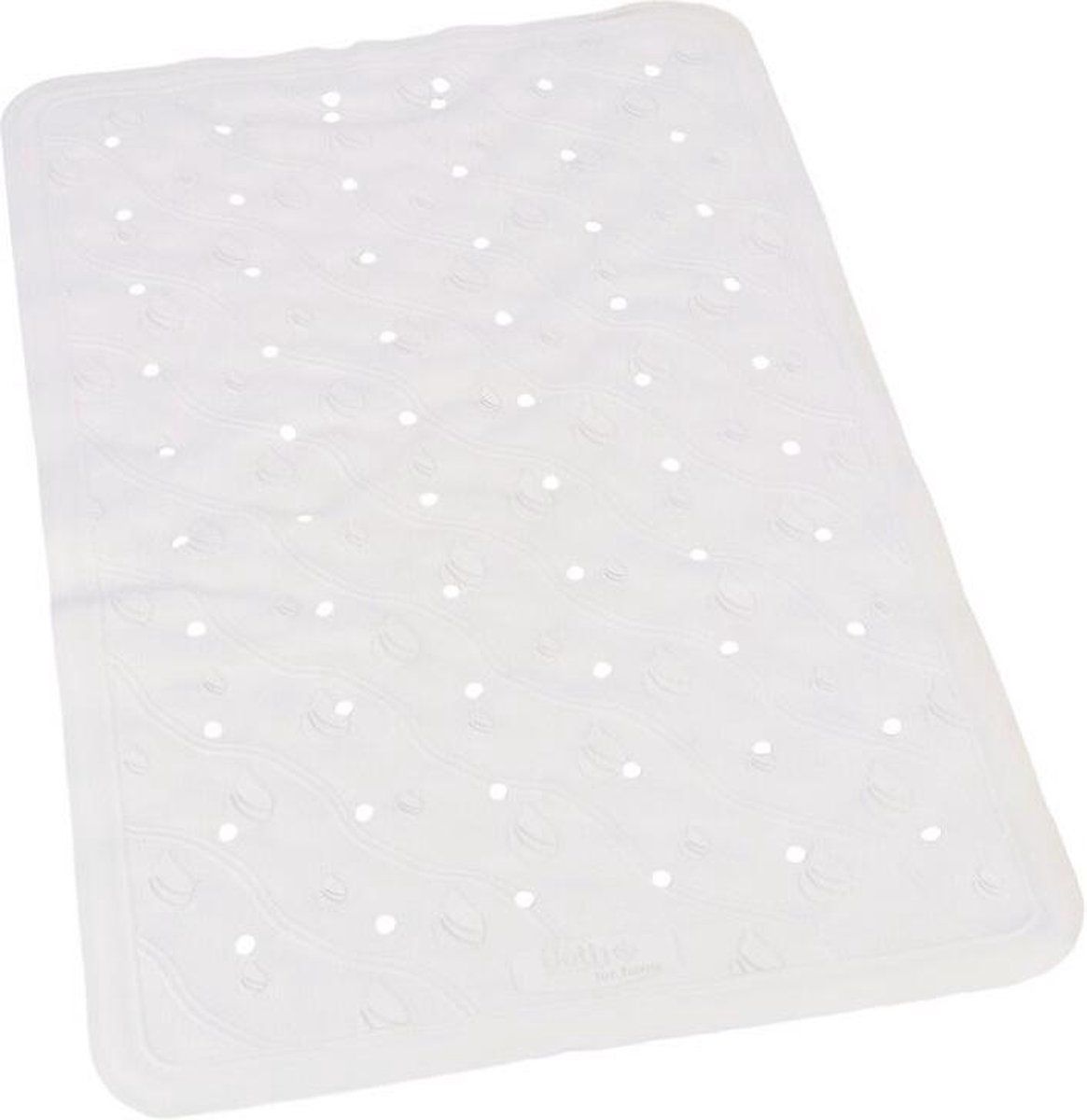 Gerimport Badmat Anti-slip 56 X 37 Cm Rubber Wit