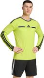 Adidas Performance Referee 26 Voetbalshirt Met Lange Mouwen Heren Geel