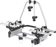 Enduro Fietsendrager aluminium BS260 Short Version - 2 fietsen - Trekhaakdrager - Zilver