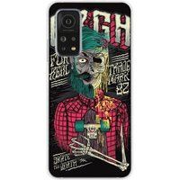 Xiaomi Bedrukt siliconen hoesje compatibel met Xiaomi Mi 10T, Xiaomi Mi 10T Pro Skull urgh