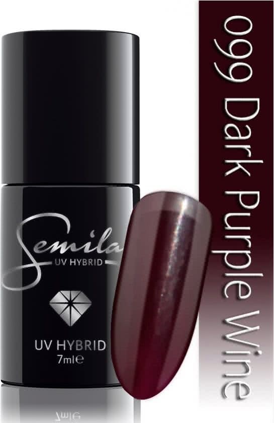 SEMILAC 099 UV Hybrid Dark Purple Wine 7 ml