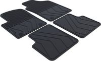 Kovvar Rubber Automatten Fiat 500 (2015-2020) - Zwart - 4-delig