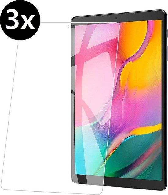 Screenprotector voor Samsung Galaxy Tab E 9.6 - Tempered Glass - 3 stuks