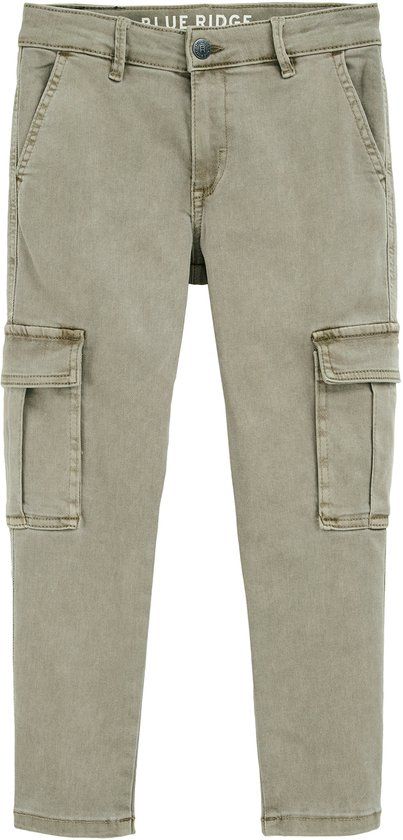 WE Fashion Jongens regular fit cargojeans