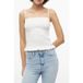 Tommy Hilfiger Tommy Jeans Top 'Smock Slim Strap' wit
