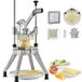 VEVOR Coupe Légumes Multifonctionnel de 1/4 Pouce Coupe-Frites Coupe Légumes en Cubes
