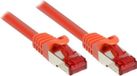 VARIA Group Cat. 6 netwerkkabel, 1 meter, S/FTP, PiMF, oranje, met RJ45-connectoren