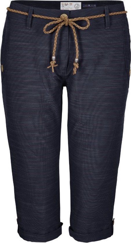 Killtec Capri Broek Dames - Navy - Maat 44 - Katoenmix - Regular Fit