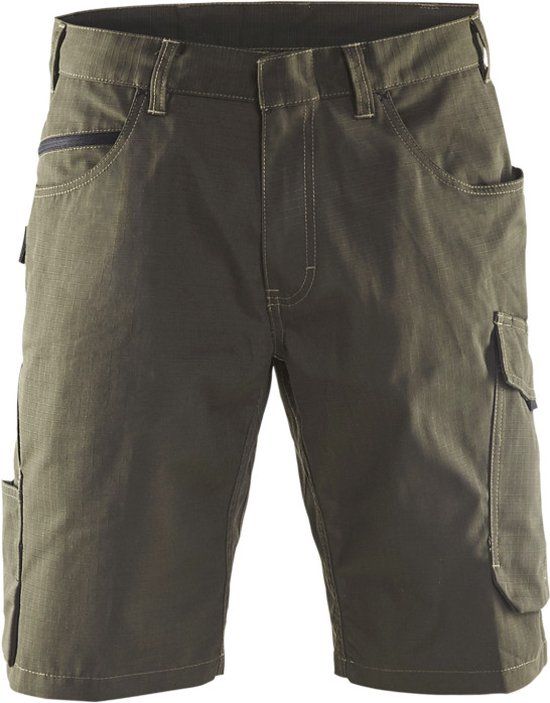 Blåkläder Service short 1499-1330 - Groen/Zwart - C52