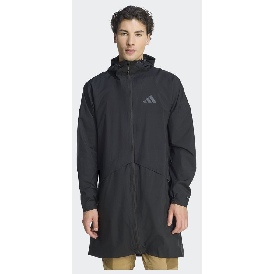 Adidas Terrex Terrex Multi 2 Layer Climaproof Parka Regenjack - Heren - Zwart