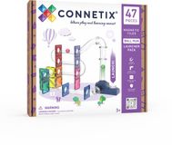 CONNETIX - Magnetisch Tegels - Ball Run-Lanceringspakket - 47 Stuks - Magnetisch Speelgoed