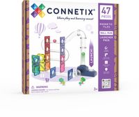 CONNETIX - Magnetisch Tegels - Ball Run-Lanceringspakket - 47 Stuks - Magnetisch Speelgoed