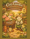 Cozy Garden Adventures: A Whimsical Coloring Escape for Adults