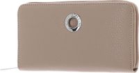 MANDARINA DUCK Mellow Leather Zip Around Wallet Warm Taupe