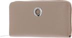 MANDARINA DUCK Mellow Leather Zip Around Wallet Warm Taupe