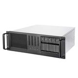 SilverStone Technology SST-RM41-H08 - 4U rack gemonteerd serverchassis, ondersteunt tot SSI-CEB M/B en ATX (PS2) / redundante mini-voeding, 28021