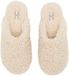 Hunkemöller Pantoffels Curly Fur Wit