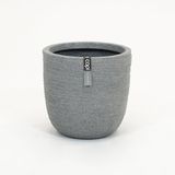 Capi Europe Planter ball rib Nl 932 grey speckled 35x34cm