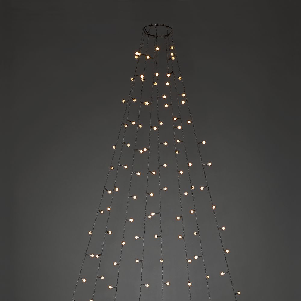 KONSTSMIDE 6327-800 LED Boommantel - 240 LED - Amber - Zwart