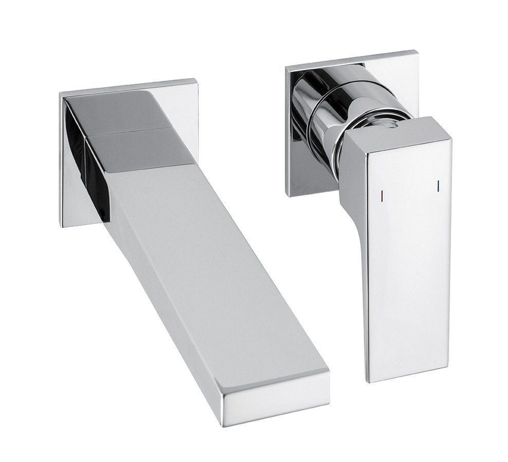 Sapho DIMY Wandmontage 2-gaats wastafelmengkraan - Chroom