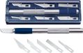 WEDO Hobbymes, lengte 150 mm, inclusief 6 reservemesjes