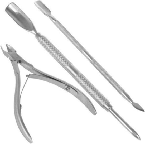 Professionele Nagelriem verzorgings Knipper set - 3 stuks