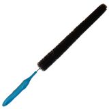 Muxel Brosse de nettoyage Brosse de radiateur Le nettoyeur de radiateur brosse flexible avec longs poils, radiateurs de presque tous types, (Ensemble complet pour votre radiateur, 1 pièce), Nettoie en profondeur même les incrustations tenaces