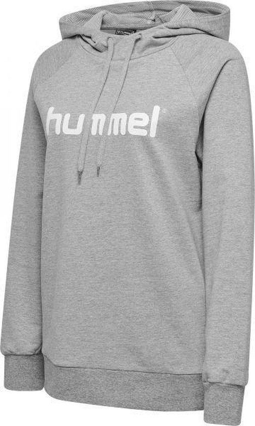 Hummel Go Cotton Logo Hoodie - Women - White - Size XS