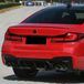 Achterspoiler AUTO-STYLE Achterspoiler compatibel met BMW 5-serie G30 Sedan 2016-2023 (ABS zwart glanzend)