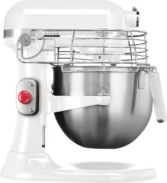 KitchenAid professionele mixer 6,9ltr wit