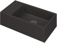 INK - Fontein Quartz Links Zonder Kraangat - Zwart