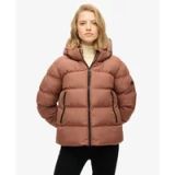 Superdry Sportieve Capuchon Pufferjas Dames Gewatteerde Jassen