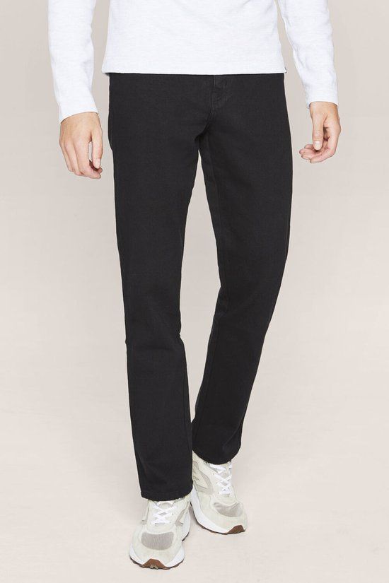 Wrangler TEXAS Heren Jeans - BLACK OVERDYE - Maat 30/32