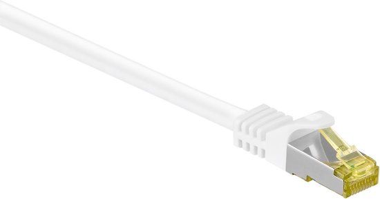 Good Connections S/FTP CAT7 10 Gigabit netwerkkabel / wit - LSZH - 70 meter