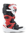 Alpinestars Tech 3S Youth Chaussures Blanc Noir Rouge Clair Taille US 2