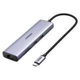 Ugreen Hub USB-C 7-en-1 - HDMI, USB, Ethernet, SD & Port PD