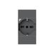 4box - P40 Smart compatibel met Bticino LivingNow zwart
